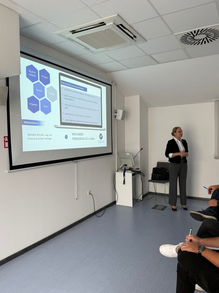 Održan još jedan seminar na temu „Novi zakon – fiskalizacija 2.0 i e-račun”