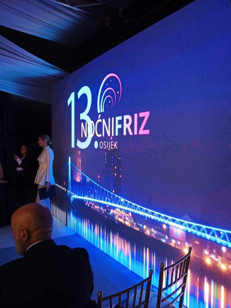 Noćni friz u Osijeku