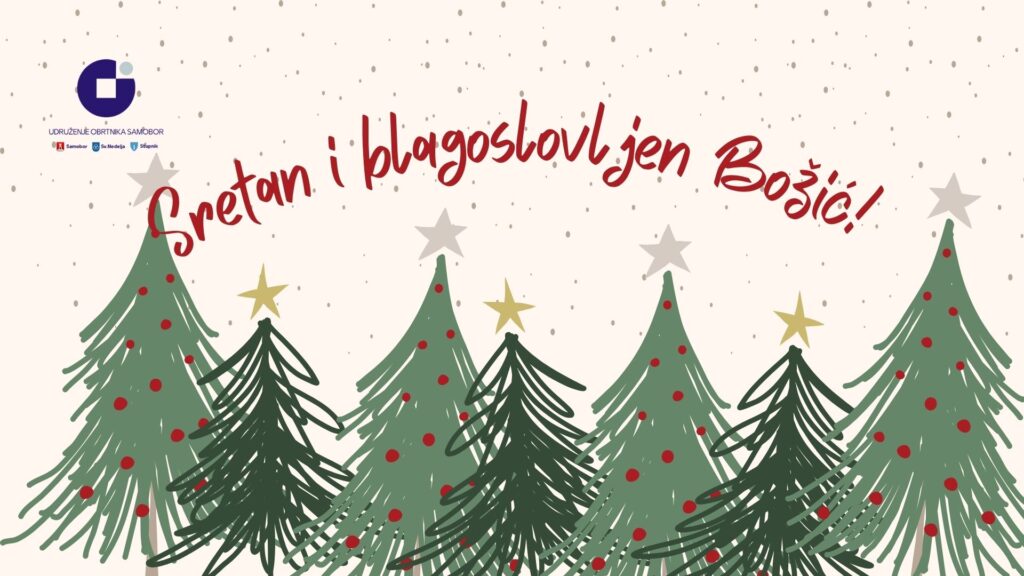 Sretan i blagoslovljen Božić te sretna Nova 2026.godina!