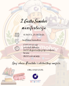🍽️ II. Gastro Samobor – ovaj vikend kuha netko drugi!