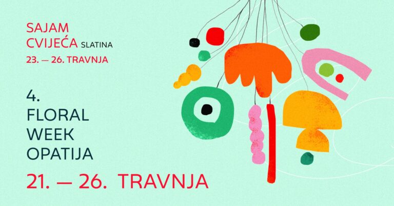Poziv na sudjelovanje: 4. Floral Week Opatija (21. – 26. travnja 2026.)