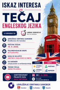 Usavršite svoje znanje engleskog jezika – iskažite interes!